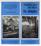 German country on the Rhine The southern Palatinate prospectus 10 pages around 1940