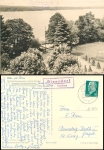 15864 Diensdorf about Beeskow country postmark on postcard convalescent home 