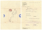 Dienstbrief Michel 129 Einzelfrankatur vom Amtsgericht Königs Wusterhausen o 22.6.1933 nach Wildau
