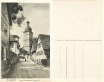 Dinkelsbühl Oberer Mauerweg mit Segringer Tor *ca. 1920