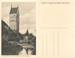 Dinkelsbühl Wörnitztorturm am Stadtgraben * ca. 1910