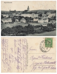 Dippoldiswalde Bahnpost Hainsberg Kipsdorf train 2925 July 15, 1924