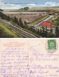 Dippoldiswalde Malter dam with electricity plant o April 19, 1927