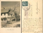 Dittersbachel about Friedland (Isergeb) country postmark on postcard o 12.5.1940