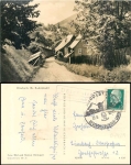 07429 Doeschnitz about Rudolstadt country postmark on AK 29.8.1962