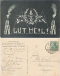 Dresden Deutscher Turntag 1911 Huldigungs Pyramide des Turnverine 