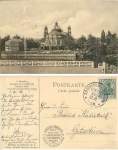 Dresden 3rd German Applied Arts Exhibition 1906 exhibition palace special stamp 10/31/1906