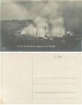 Dresden Vogelwiese fire on August 2nd, 1909 real photo BNK
