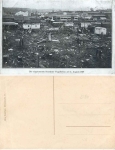 Dresden burnt down Vogelwiese 8/3/1909