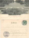 Dresden Albert Festival in the Great Garden special stamp 18.9.1897
