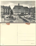 Dresden Altmarkt mit Germania-Denkmal *ca. 1940