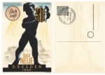Das neue Dresden Ausstellung 1946 mit Sonderstempel