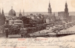 Dresden Königliches Belvedere Brühlsche Terrasse o 23.8.1902