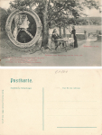Blasewitz Dresden Schiller Garden Friedrich Schiller and Gustel von Blasewitz * 1905
