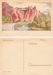 Doelzschen Dresden Begerburg artist card *around 1940