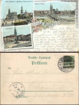 Dresden Gruss aus...Farblitho o 12.7.1894