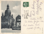 Dresden Frauenkirche mit Münzgasse  o 7.6.1936