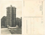 Dresden anniversary horticultural exhibition 1926 The green cathedral ​​​​​​​Official card No.1