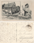 Nieder-Gorbitz Dresden Beeren Wine Tavern Bruno Schramm o 1918