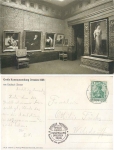 Dresden Große Kunstausstellung 1908 Kaulbach Zimmer o 18.9.1908 