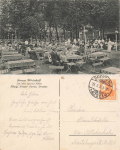 Dresden Grosse Wirtschaft im grossen Garten o 1917