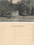Dresden boat station Carolasee Großer Garten * around 1910