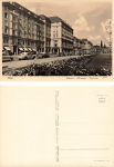 Dresden Altmarkt Westseite mit Cafe Prag * 1961 ​​​​​​​Verlag Hahn-Foto13737
