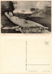 Dresden Gemäldegalerie Giorgione schlafende Venus * 1966 ​​​​​​​Verlag Hahn-Foto13701