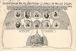 Dresden International Philatelic Association 25th Foundation Celebration 1902 o 27.3.1926 Our Seniors I