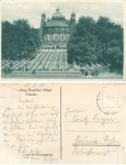 Dresden Jahresschau Deutscher Arbeit 1927 ​​​​​​​Offizielle Karte 16 Hauptrestaurant mit Konzertgarten