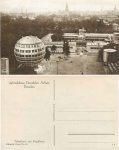 Dresden Annual Review of German Labor 1927 Official map 24 parts of the site with Kugelhaus