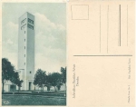 Dresden Annual Review of German Labor 1927 ​​​​​​​Official Map 9 The Observation Tower