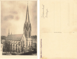 Johannstadt Dresden Herz-Jesu Kirche Borsbergstrasse * um 1930