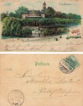 Dresden Royal Belvedere Stop against the light Litho o 1902