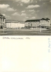 Dresden Kreuzstrasse mit Gewandhaus Druckvorlage 1970 
