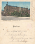 Loebtau Dresden Nostitz Wallwitz Platz Golden Windows used around 1900