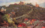 Loschwitz Dresden Weisser Hirsch cable car Wiro artist card o 1927
