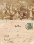 Dresden Neuegasse 44 Gebirgsschaenke Billiard table o 1900