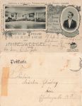 Dresden Neustadt King Albertstrasse, Peter Jerwitz Dance School, used around 1900