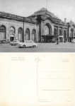 Dresden Neustaedter Bahnhof with car Wartburg 311 * 1964