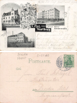 Niedersedlitz Dresden Restaurant zur Wartburg Bruno Muller o 1909