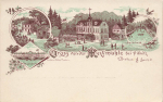 Pillnitz Dresden Meixmuehle Litho * um 1900