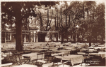 Pillnitz Dresden Hotel Goldener Loewe R. Poenisch Lindengarten o 1936