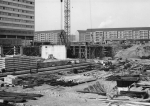 Dresden Prager Strasse reconstruction cellar Restaurant International large photo around 1970
