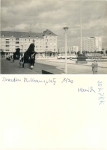 Dresden Rathausplatz Druckvorlage 1970