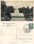 Dresden Reich Garden Show 1936 Official Map No.108 Light Fountain