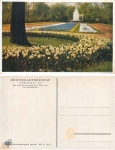 Dresden Reichsgartenschau 1936 Official Map No.9 The small flower parterre
