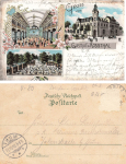 Rossthal Dresden Gasthof Litho o 1898