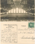 Dresden 1st Saxon Singers' League Festival June 1925 Singers' Hall Interior real photo