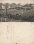 Seidnitz Dresden Rennplatz Militär Pferdetransport nach Dresden 15. März 1917